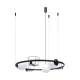 ZUMA LINE MEDAL PLANT 5005 3XE27 BLACK/WHITE