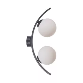 ZUMA LINE WALL LAMP HELIX 5015 2XE14 BLACK/WHITE