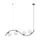 ZUMA LINE MEDALLION WAVE 5014 4XE14 BLACK/WHITE