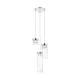 ZUMA LINE PENDANT DRAGAKŐ P0389-03D-F4AC 3XG9 CHROME
