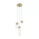 ZUMA LINE SUSPENDED LIGHT GEM P0389-03D-0FD2 3XG9 D31 BRONZE