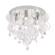 ZUMA LINE CEILING LAMP GRESSA 19031-M 5XG9 CHROME