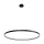 ZUMA LINE LE PENDANT LAMP CARLO 38W 4000K BLACK MATT