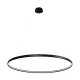 ZUMA LINE LE PENDANT LAMP CARLO 38W 4000K BLACK MATT
