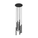 ZUMA LINE LE PENDANT LOYA 9X5W 3000K BLACK MATT