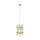 ZUMA LINE HANGING LAMP ALEXANDRIA P0556-01D-V7V7 1XE14
