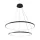 ZUMA LINE LED PENDANT LAMP BRENO 2023200-BK 60W CCT BLACK