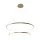 ZUMA LINE LED PENDANT LAMP BRENO 2023200-GD 60W CCT GOLD