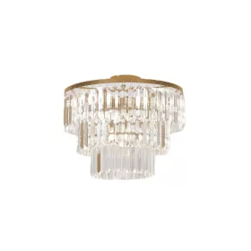 ZUMA LINE CEILING LAMP TIFANNY P17127-4-GD 4XE14 GOLD