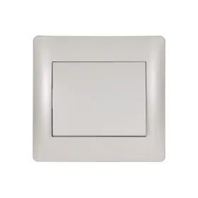 RHYME SINGLE POLE SWITCH WHITE METAL