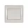 RHYME SINGLE POLE SWITCH WHITE METAL