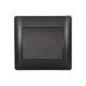 RHYME SINGLE POLE SWITCH GRAPHITE METAL
