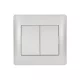 RHYME CHANDELIER SWITCH WHITE METAL