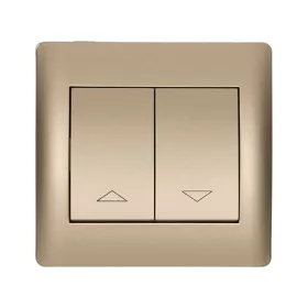 RHYME BLIND SWITCH CHAMPAGNE METAL