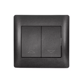 RHYME SHUTTER SWITCH GRAPHITE METAL