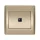 RHYME INDICATOR LIGHT PUSH BUTTON CHAMPAGNE METAL