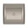 RHYME DOORBELL SWITCH GREY METAL