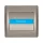 RHYME DOORBELL WITH NAME CARD, GRAY METAL