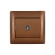 RHYME SIGNAL LIGHT PUSH BUTTON COFFEE METAL