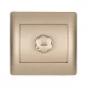 RHYME DIMMER SWITCH CHAMPAGNE METAL