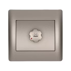 RHYME DIMMER SWITCH GREY METAL