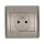 RHYME FRENCH TYPE SOCKET GREY METAL FINISH
