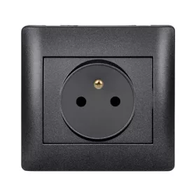 RHYME FRENCH TYPE SOCKET GRAPHITE METAL