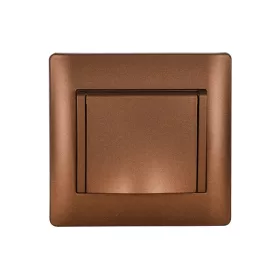 RHYME SOCKET WITH COVER COFFEE METAL