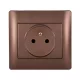 RHYME FRENCH TYPE SOCKET COFFEE METAL
