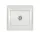 RHYME TV STAND WHITE METAL
