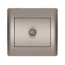 RHYME TV SOCKET GREY METAL