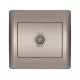 RHYME TV SOCKET GREY METAL