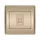 RHYME TELEPHONE SOCKET CHAMPAGNE METAL