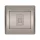 RHYME TELEPHONE SOCKET GREY METAL