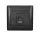 RHYME TELEPHONE SOCKET GRAPHITE METAL