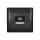 RHYME COMPUTER POWER SOCKET GRAPHITE METAL