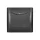 RHYME HOTEL CARD READER SWITCH GRAPHITE METAL