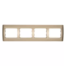 RHYME QUADRUPLE FRAME - CHAMPAGNE METAL