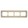 RHYME QUADRUPLE FRAME - CHAMPAGNE METAL