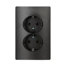 RHYME SOCKET (DOUBLE) GRAPHITE METAL