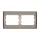 RHYME DOUBLE FRAME – GRAY METAL