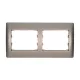 RHYME DOUBLE FRAME – GRAY METAL