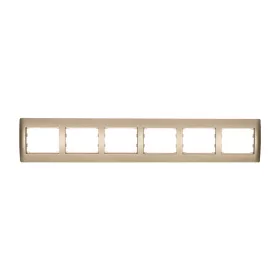 RHYME SIX-LIGHT FRAME - CHAMPAGNE METAL