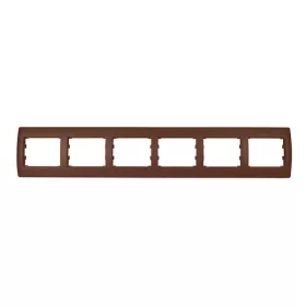 RHYME SIX-LIGHT FRAME - COFFEE METAL