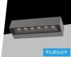 UNIVERSO Outdoor wall lamp 14w 1100lm CCT with switch 220x71x48mm IP65 gray 5 years