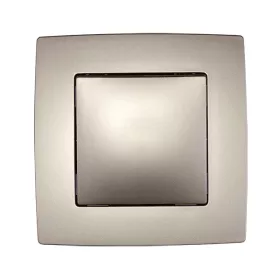 CITY SINGLE POLE SWITCH, CHAMPAGNE METAL
