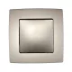 CITY SINGLE-BUTTON CROSS SWITCH CHAMPAGNE METAL