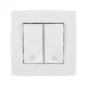 CITY SHUTTER SWITCH WHITE