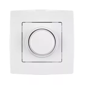 CITY DIMMER LED SWITCH 0-10V WHITE METAL