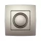CITY DIMMER LED SWITCH 0-10V CHAMPAGNE METAL
